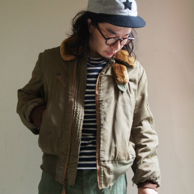 40's US.ARMY AIR FORCE B-15A フライトジャケット 40年代 USAAF