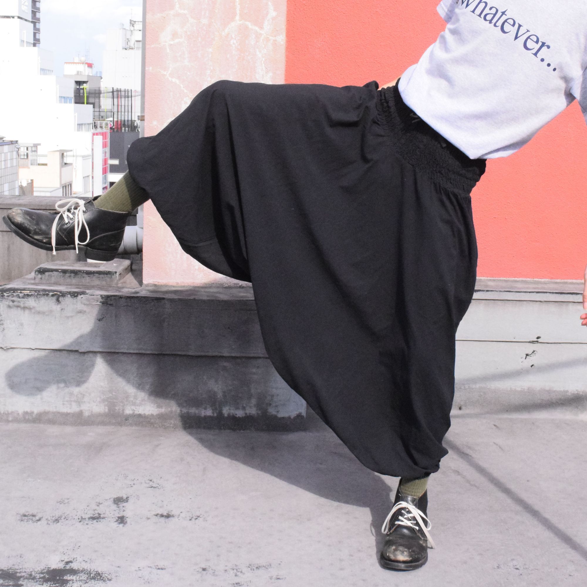 イージーパンツ 黒 ブラック| ビンテージ古着屋Feeet 通販 名古屋 大須