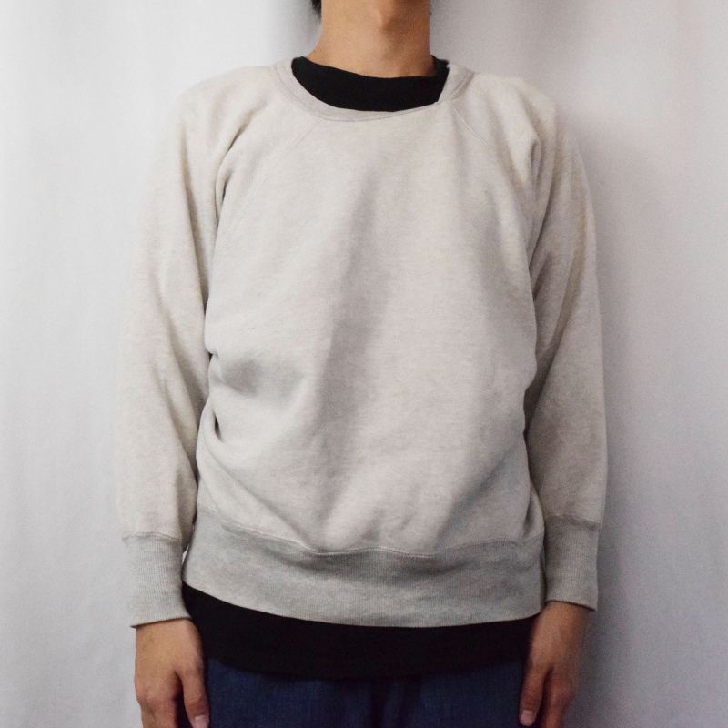 50年代 60年代 50s 60s 無地 グレー 2トーン トレーナー │ヴィテージ