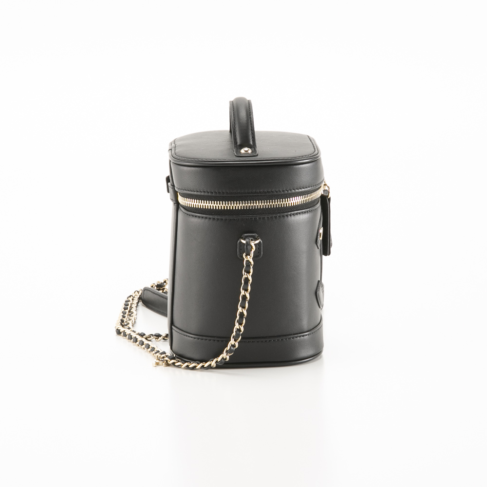 ヴィンテージ・中古】シャネル CHANEL バニティ 縦型チェーン
