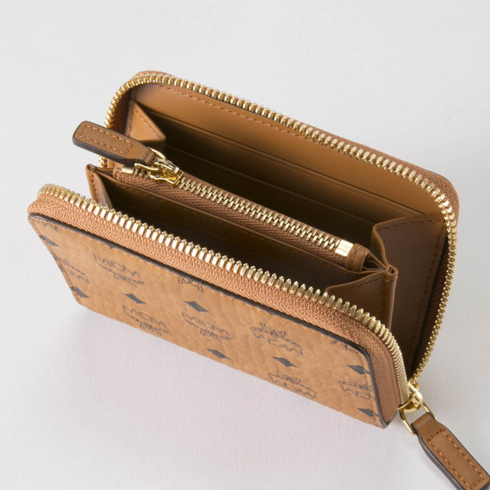エムシーエム MCM コインケース VISETOSカードケース小銭付 MYLAAVI03