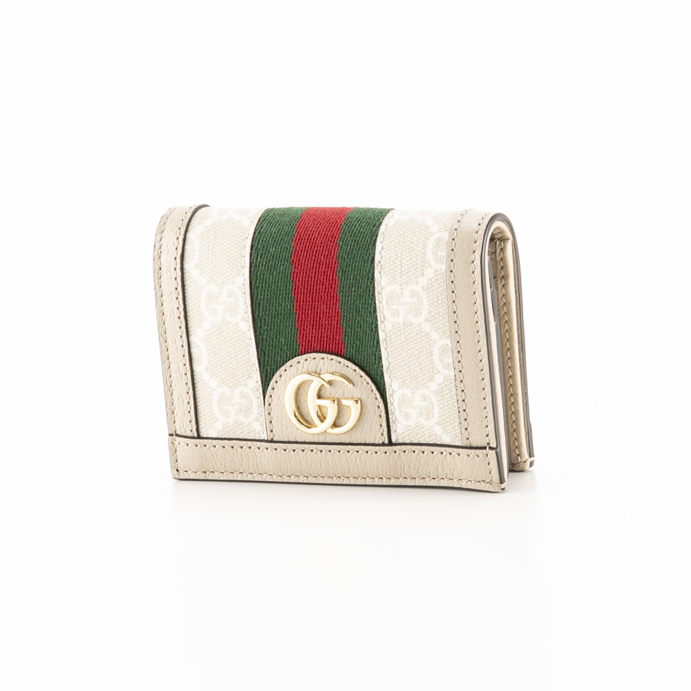 グッチ GUCCI GGスプリーム OPHIDIA 小銭入れ+カードケース 523155