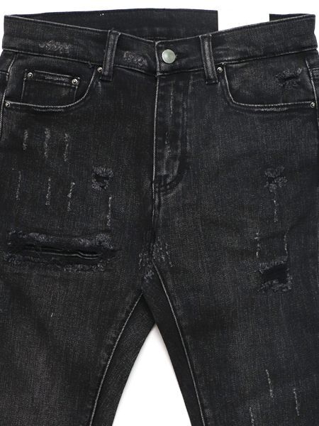 送料無料】mnml X162 STRETCH DENIM BLACK - FIVESTAR