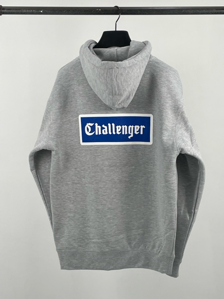 CHALLENGER / LOGO PATCH HOODIE -Ash Gray-