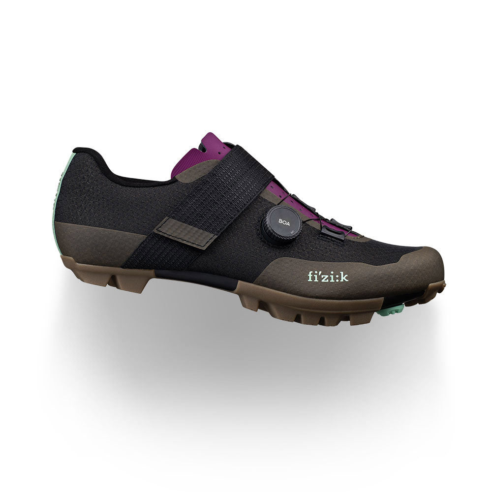 Off road bike shoes lightweight - Vento Ferox Carbon Mud/Grape - Fizik