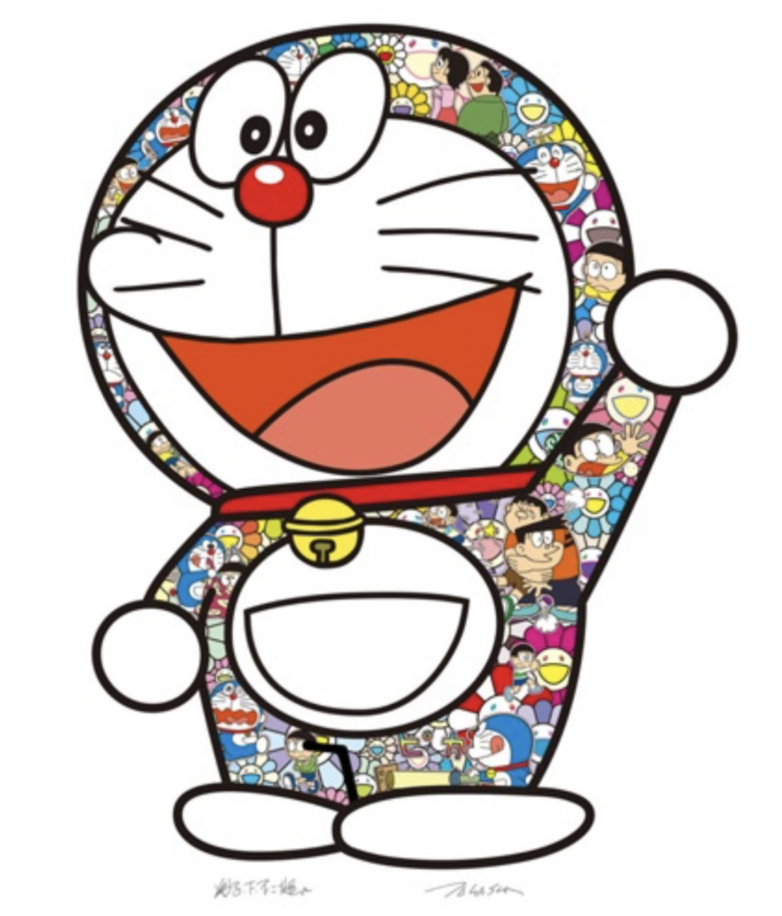 ドラえもんありがとう』村上隆 | 絵画・アート販売 ギャラリー