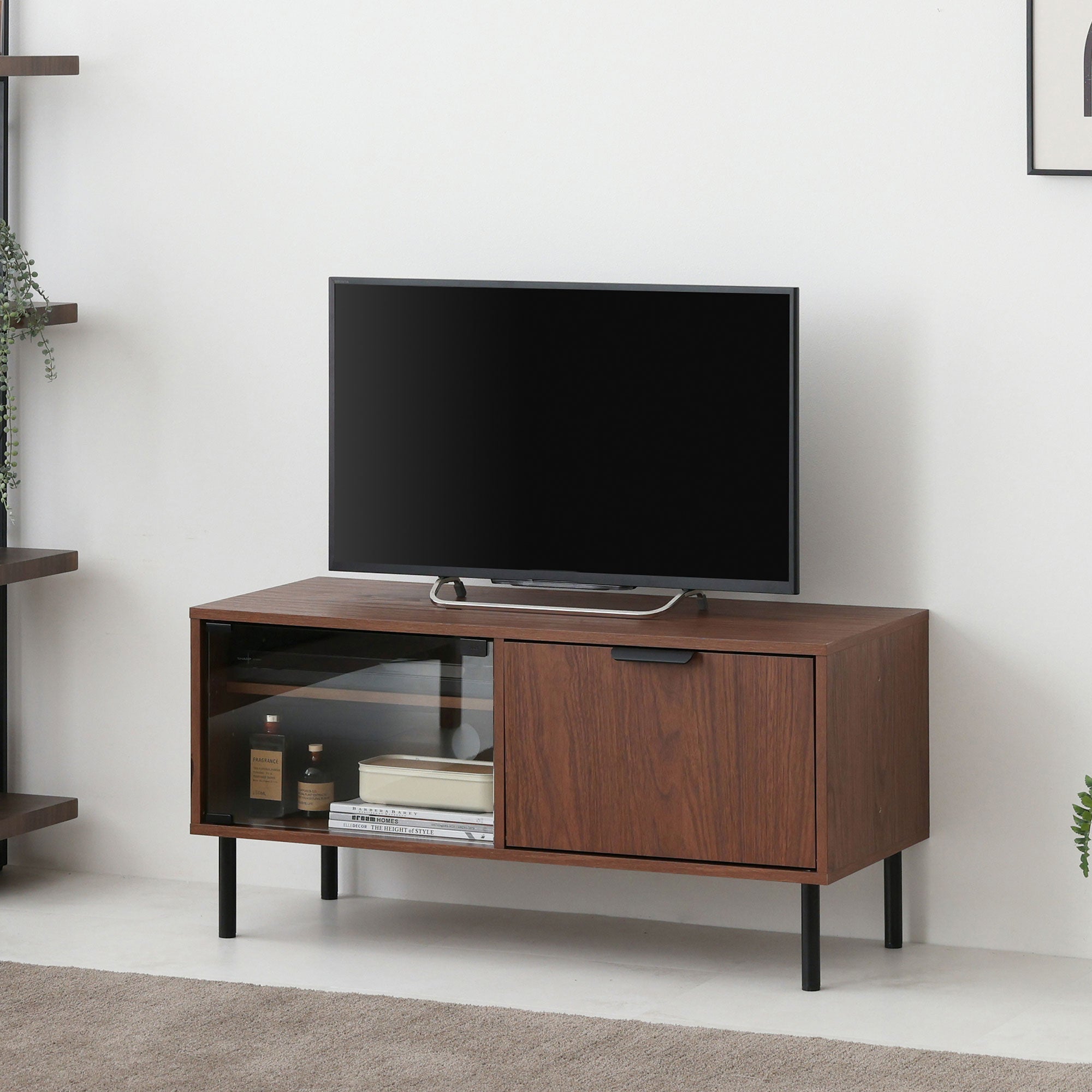 あす着] 幅幅97cm-193cm 拡張可能 テレビボード TV台 ローボード 木製