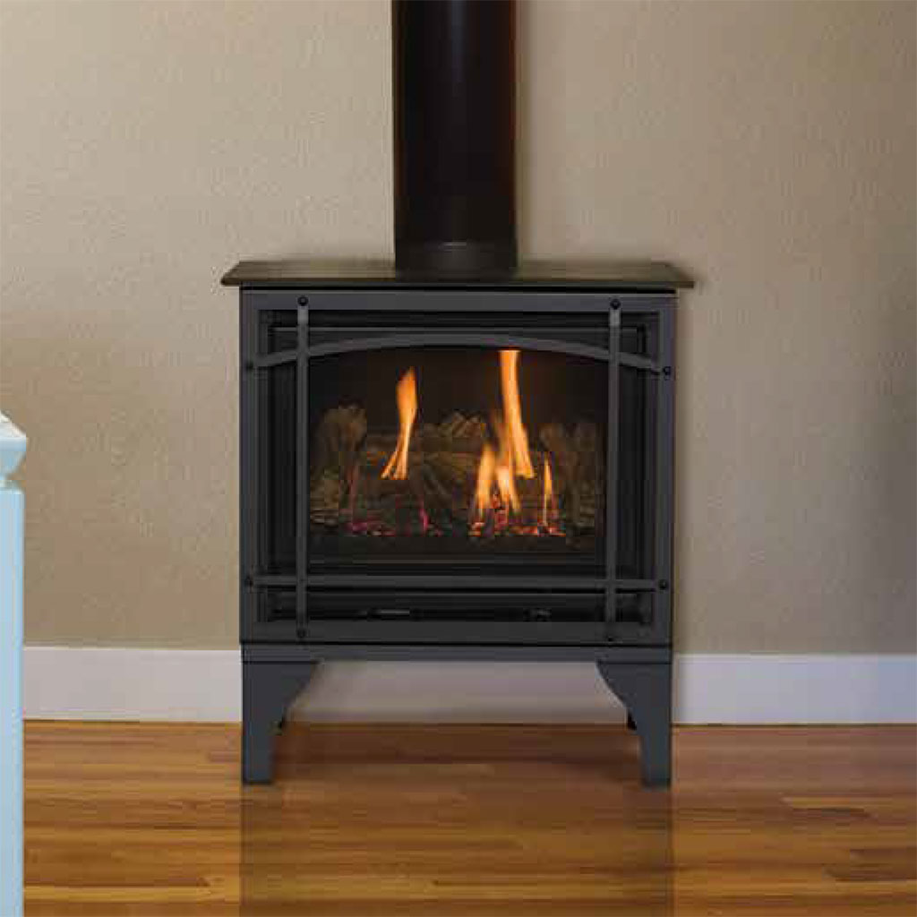 Kozy Heat Lakefield XL - Fireplace Stone & Patio