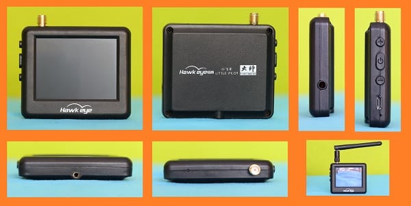 Hawkeye Little Pilot Master FPV monitor review - First Quadcopter