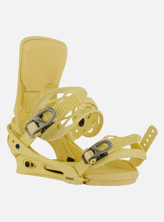 Burton Men's Cartel X Re:Flex Snowboard Bindings Cream/Graphic