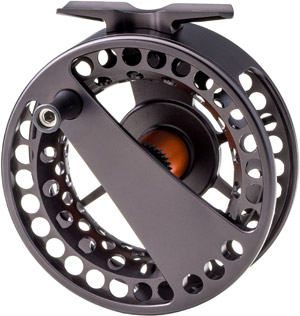 Lamson Speedster Black/Orange Reel - The Fly Shack Fly Fishing