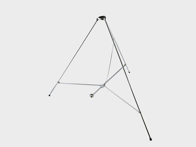 優勝旗・国旗・社旗・校旗用 三脚旗立台 太さ12mm×長さ82cm 三脚旗立台