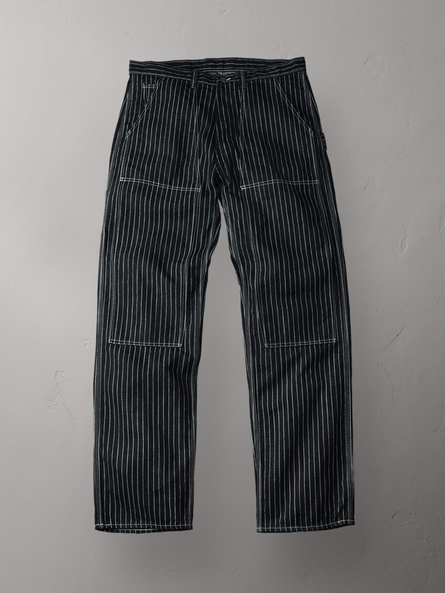 10oz ウォバッシュデニム ダブルニーペインターパンツ FN-DP-701 | THE