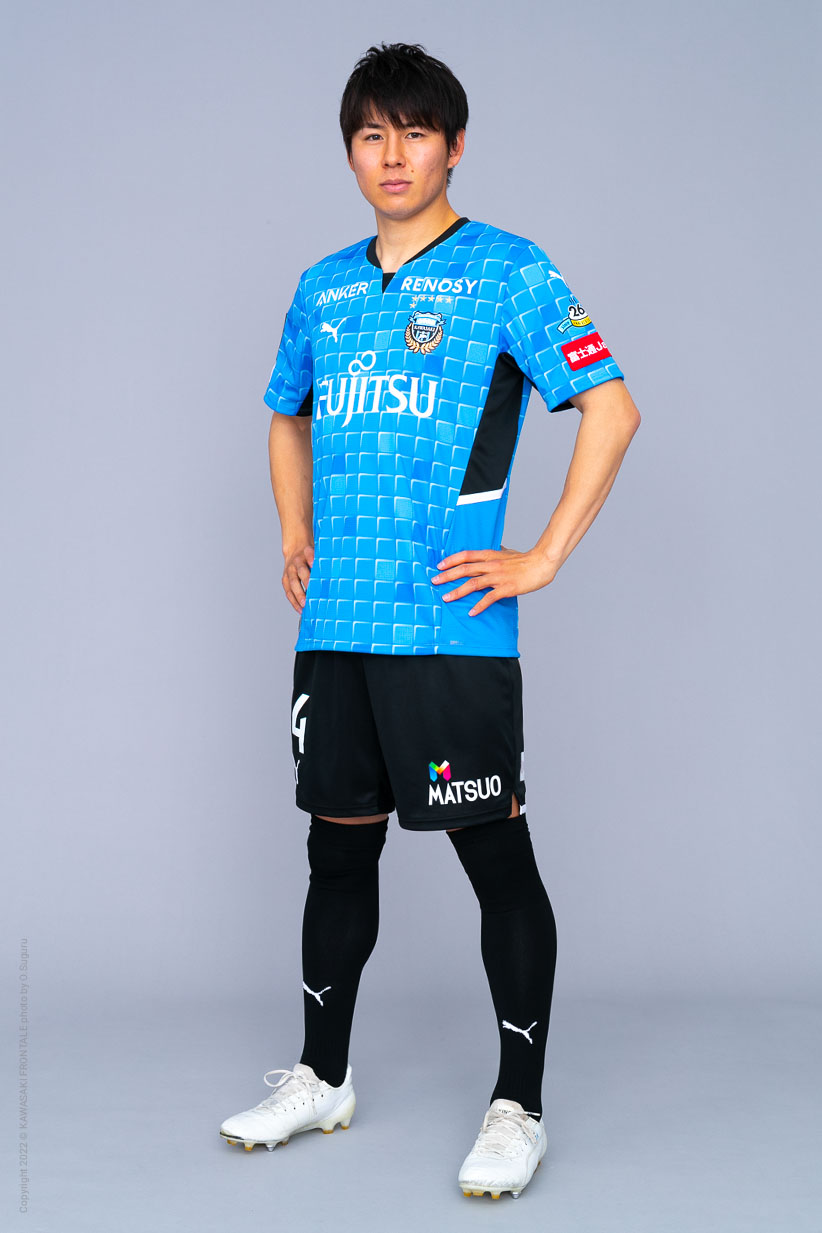 MF14/脇坂 泰斗選手 | 選手・スタッフプロフィール2022 : KAWASAKI