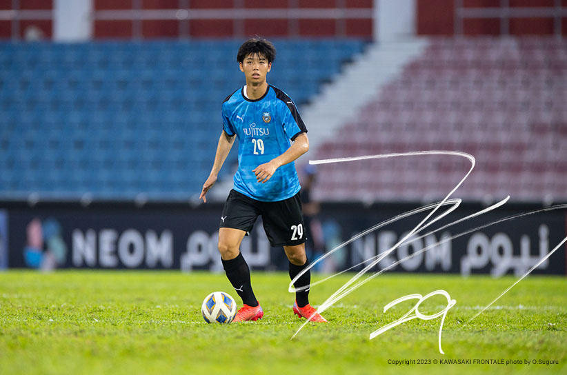 川崎フロンターレ2025年オーセンティックユニフォーム 高井幸太選手 2