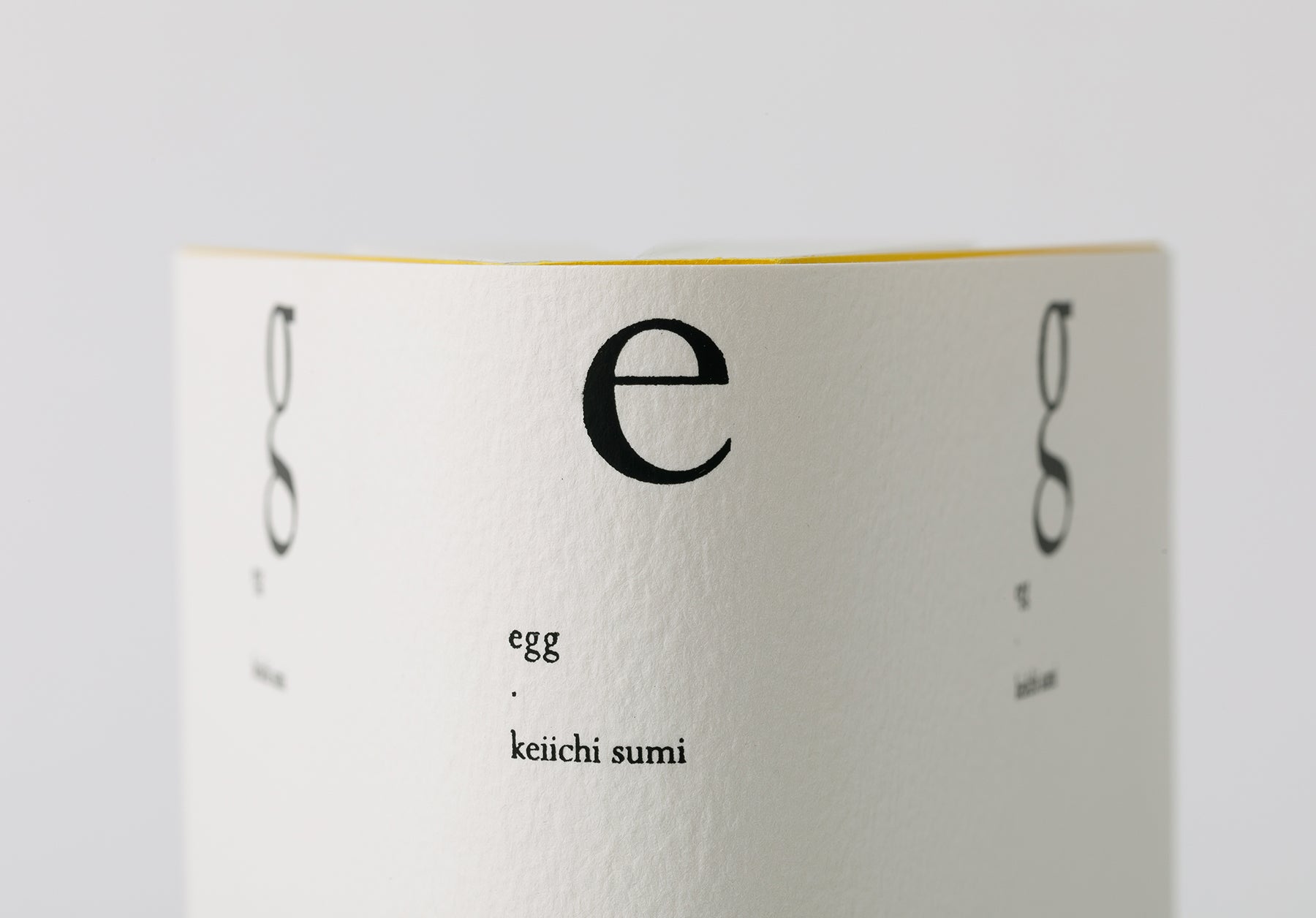 egg [special edition] / 澄敬一 – FRAGILE BOOKS