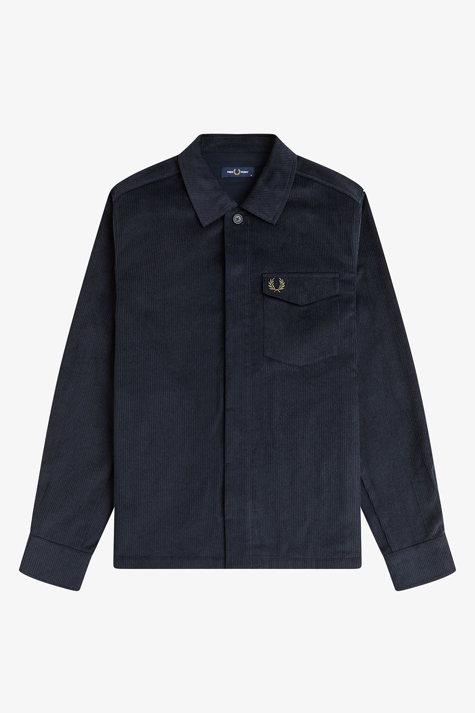 Corduroy Overshirt(M 608：NAVY): | FRED PERRY JAPAN | フレッド