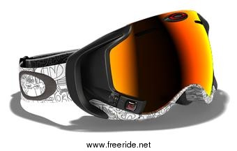 Oakley Airwave - GPS enabled goggle review - Freeride