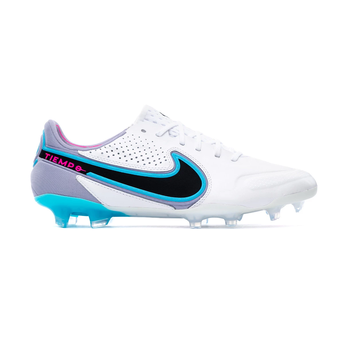 Football Boots Nike Tiempo Legend 9 Elite FG White-Black-Baltic