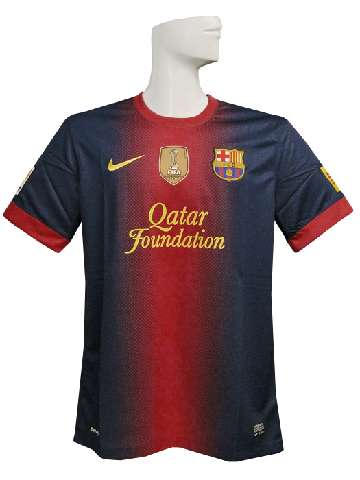 ナイキ) NIKE/12/13バルセロナ/ホーム/半袖/2011FIFAクラブW杯優勝