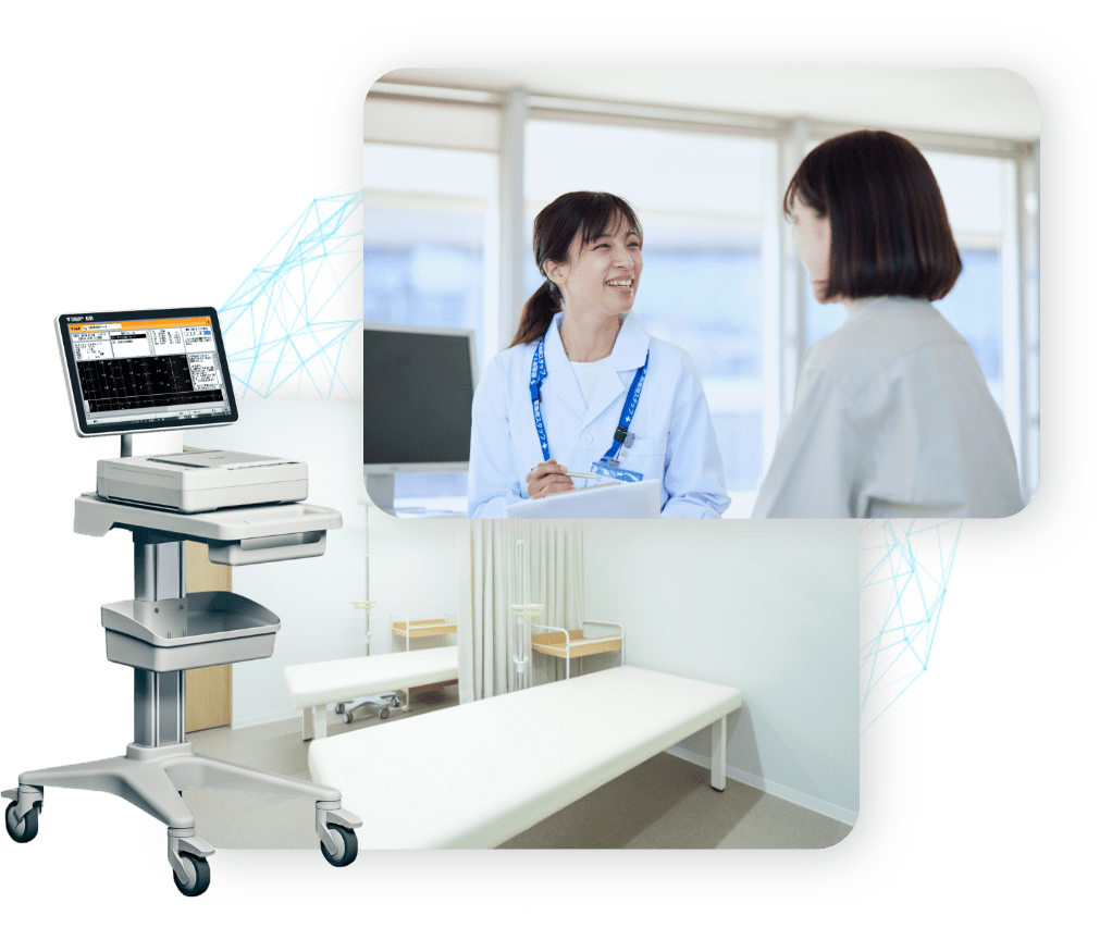 心電図検査装置 CardiMax9 Ai FCP-9900Aiシステム｜フクダ電子 医療