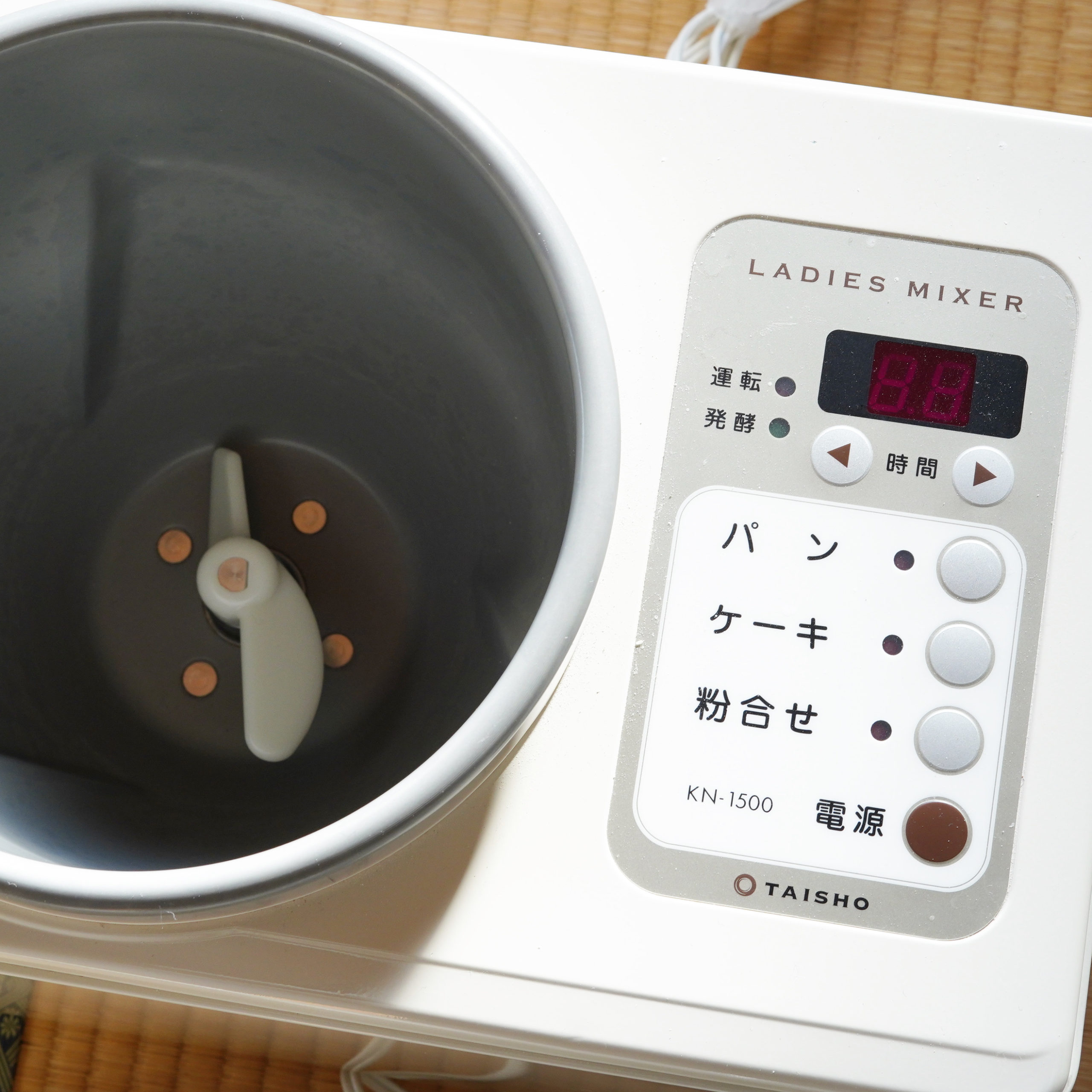 3機種のパンこね機の回転速度比較をしてみました♪（大正電機VS日本