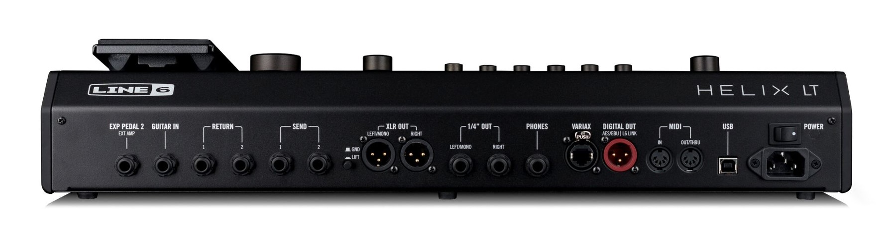 Line 6 Helix LT with Relay G10S Guitar Multi-effects Floor