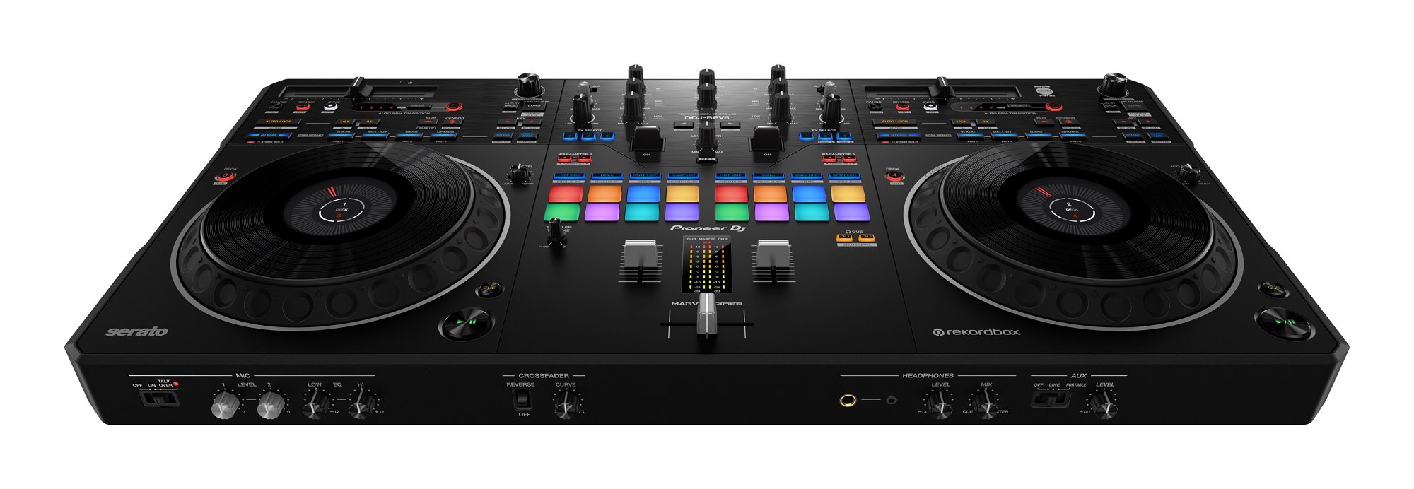 Pioneer DJ DDJ-REV5 2-Channel Scratch-Style DJ Controller | Full