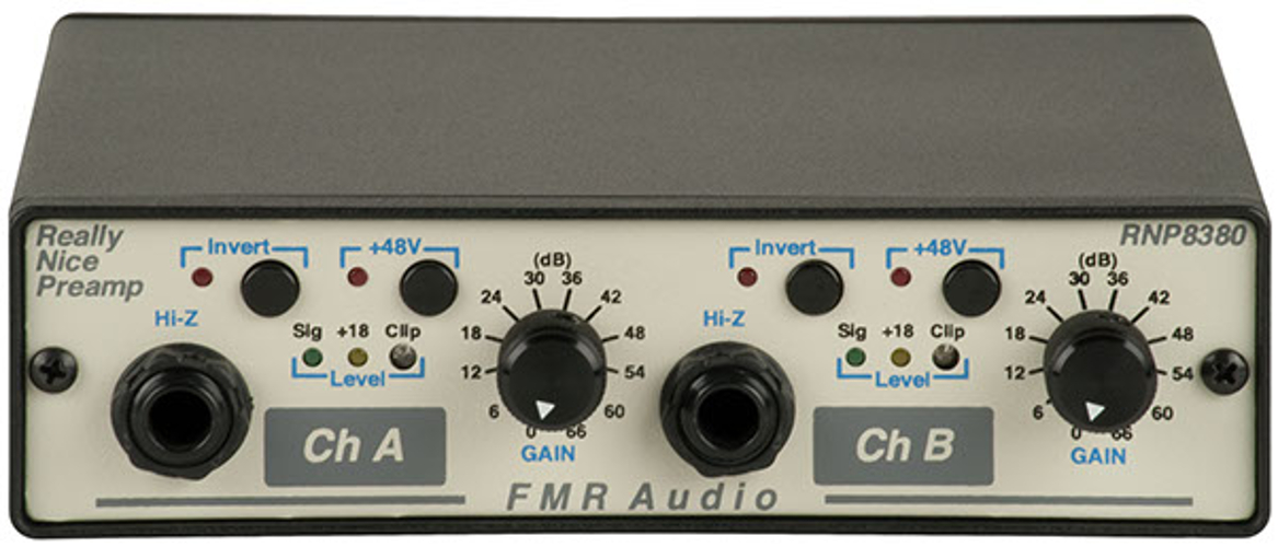 FMR RNP8380 Really Nice Preamp | Full Compass Systems