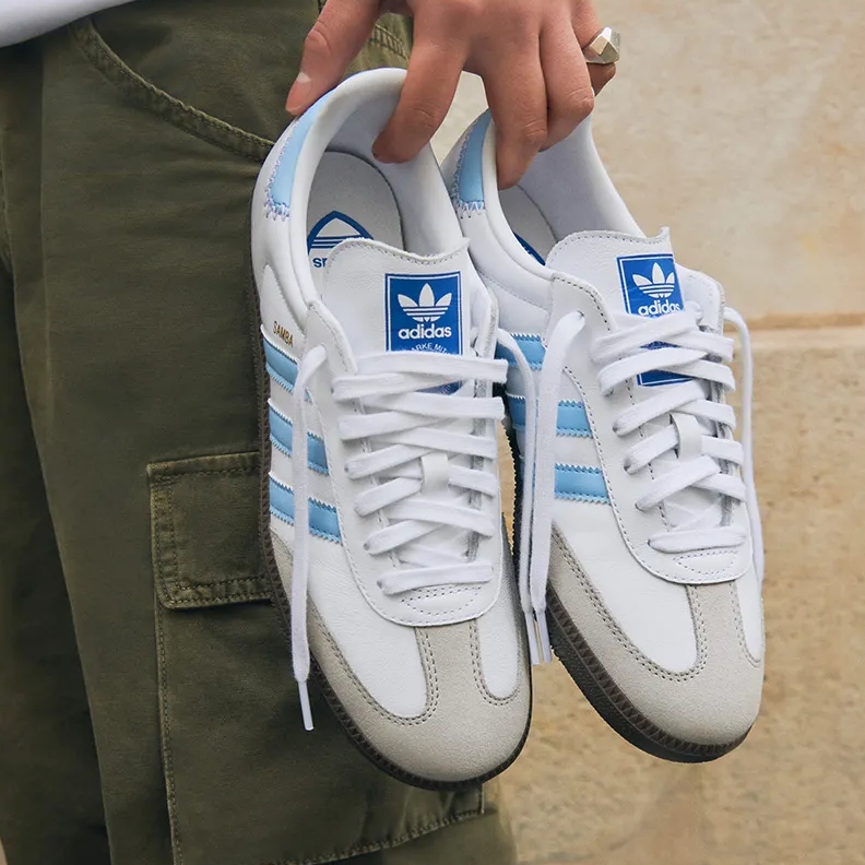 2024年 発売】adidas Originals SAMBA OG “White/Clearsky/Blue