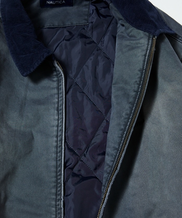 NAUTICA/ノーティカ」から製品染めと製品加工を加え独特のエイジング感
