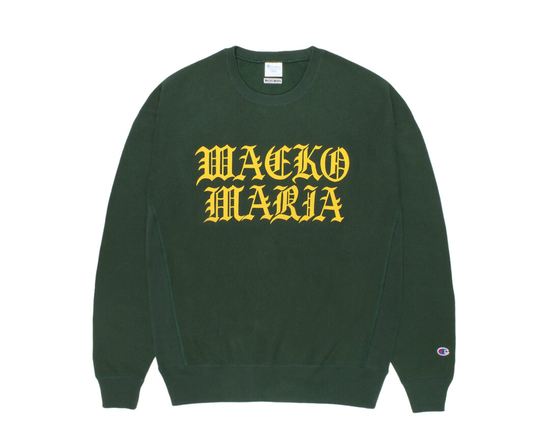 2026年 初売り】WACKO MARIA × Champion “REVERSE WEAVE Hoodie & Crew