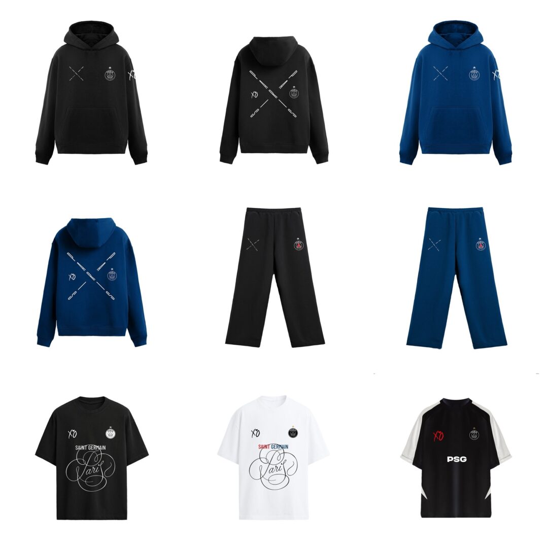 PSG/Paris Saint Germain × The Weeknd率いる「XO」との限定カプセル
