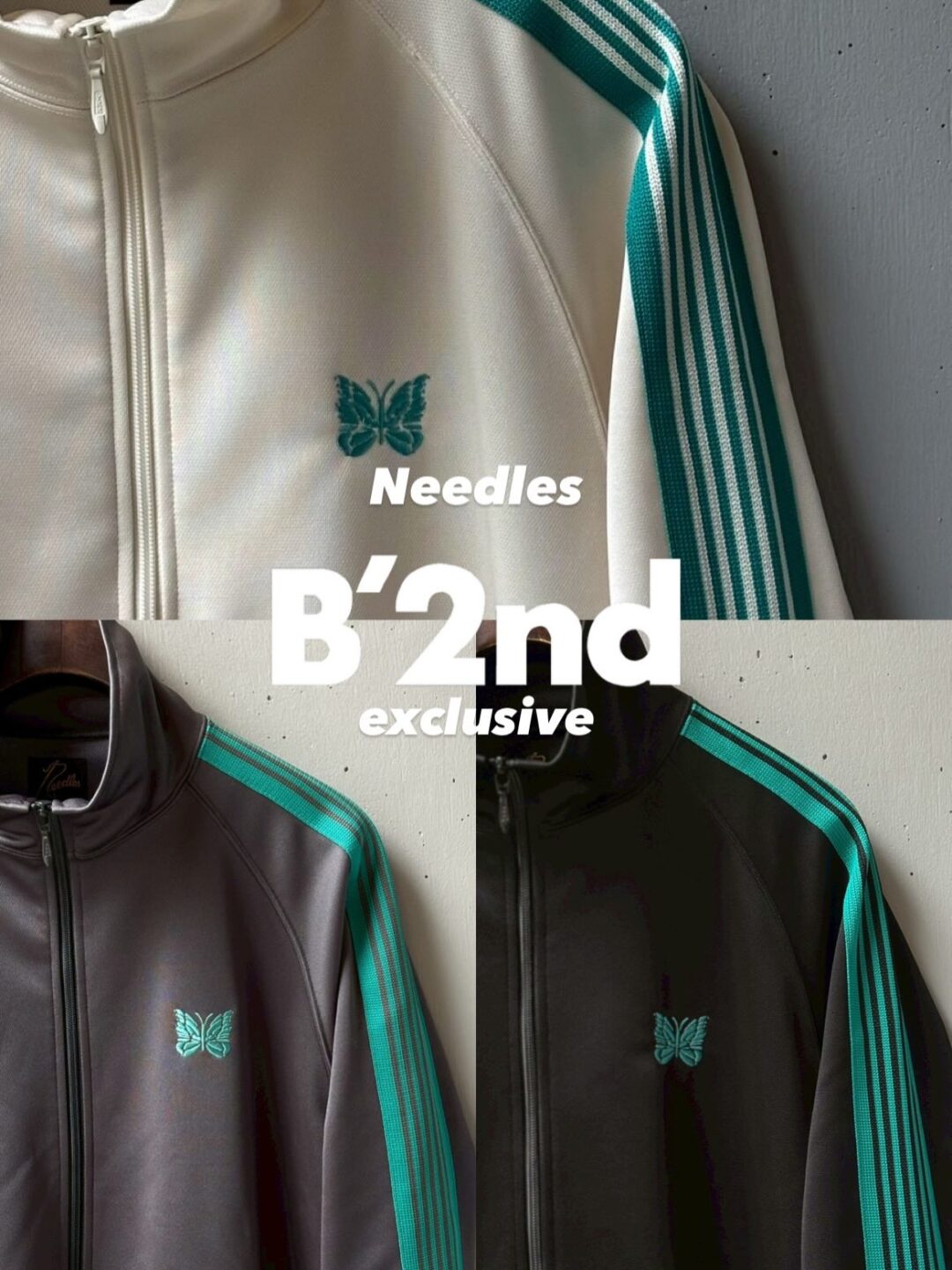 NEEDLES × B'2nd 2026 SS 別注 “Track Jacket & Track Pant – Poly