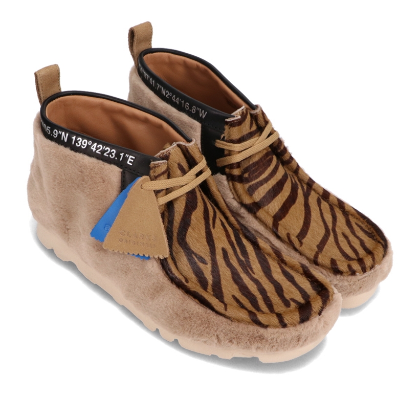 12/19 発売】世界300足限定！ハラコ調の素材を纏った Clarks ORIGINALS