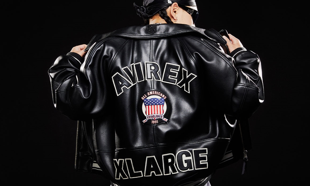 XLARGE × AVIREX コラボレーションが11/12 発売 ​(エクストララージ