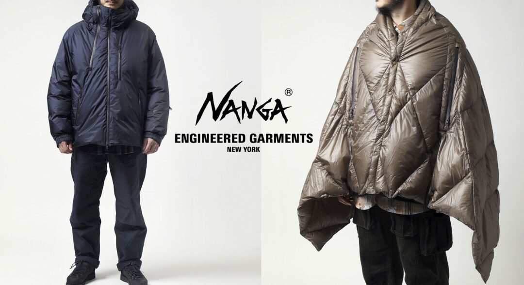 ENGINEERED GARMENTS x NANGA 全4アイテムが11/4 発売 (エンジニアド