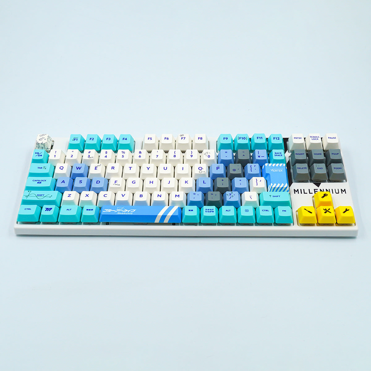 ふもコレ×ブルーアーカイブ キーボード ミレニアムサイエンススクール