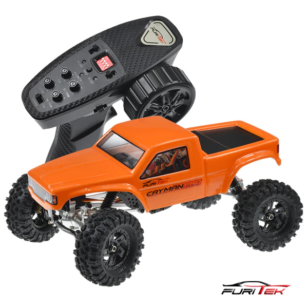 FURITEK CAYMAN PRO V2 4X4 1/18 PREMIUM RC CRAWLER W/ TX/RX ORANGE