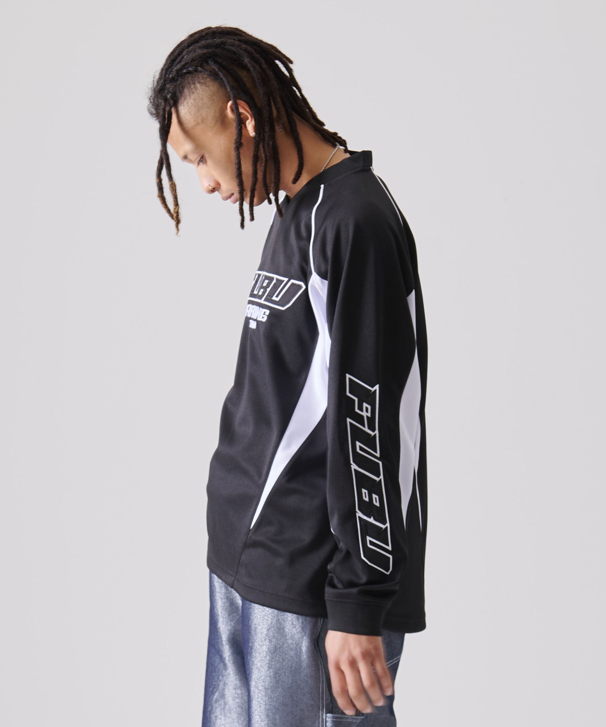 FUBU フブ トップス レーシングシャツ ゲームシャツ。FUBUはアメリカの