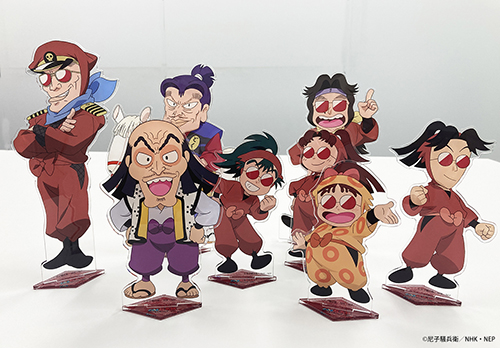 忍たま乱太郎』アクリルスタンド全86種の再受注販売がスタート