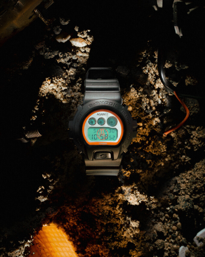 Against Lab x G-Shock DW-6900AL22-1 motorcycle-inspired collab for