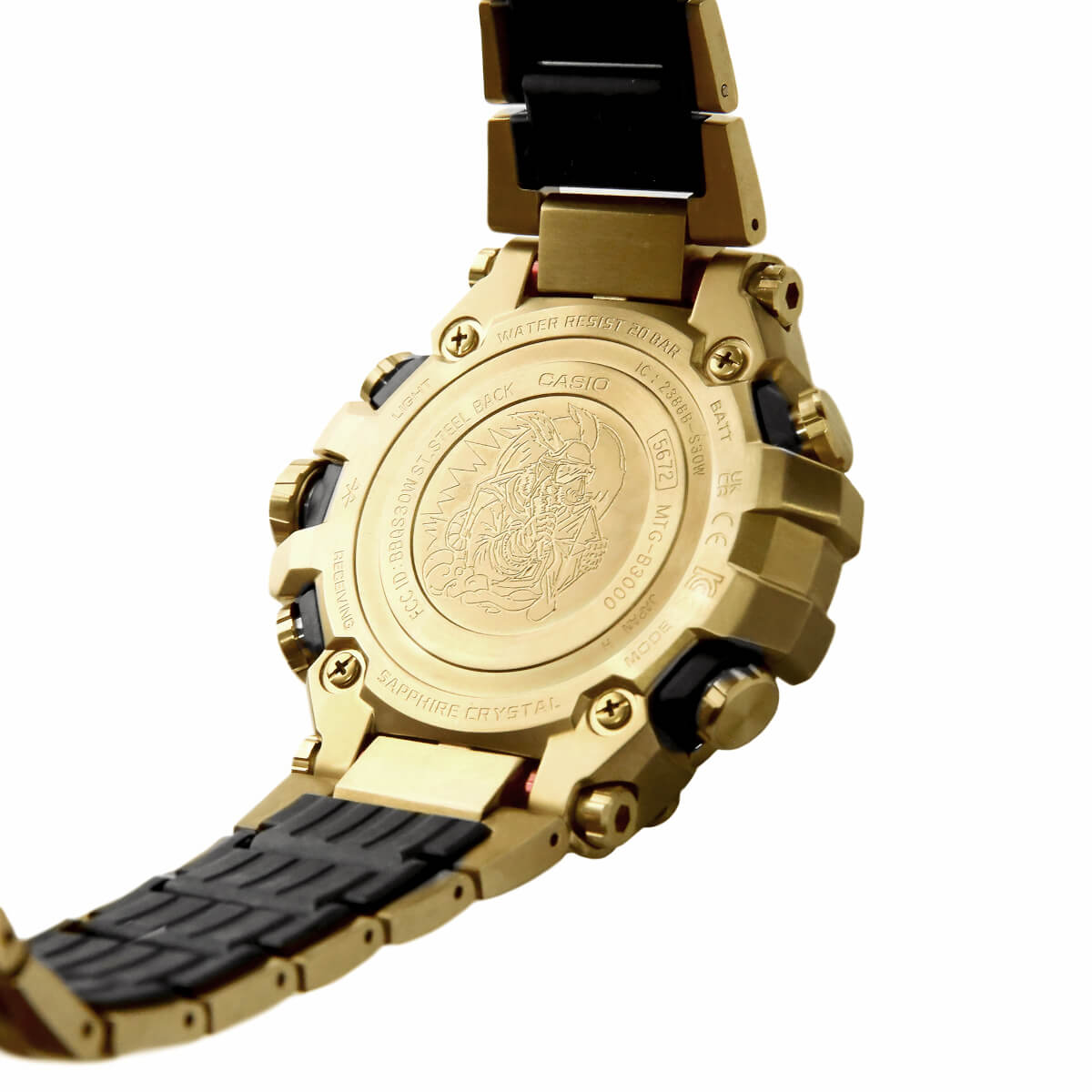 Gold and red moon-inspired G-Shock MTG-B3000CX-9A to celebrate