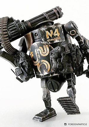 World War Robot Bramble (WWR and WWRp) action figures and toys by