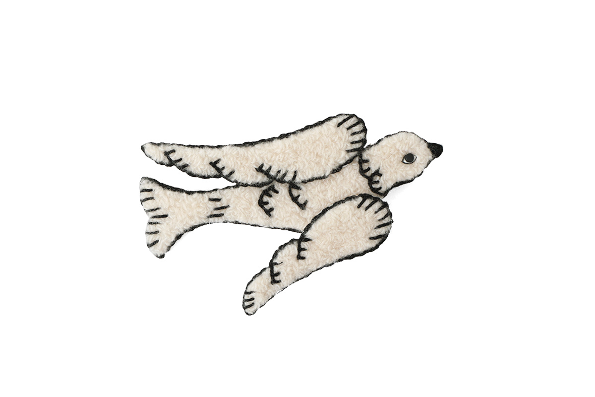 mina perhonen ミナぺルホネン wind bird コサージュ