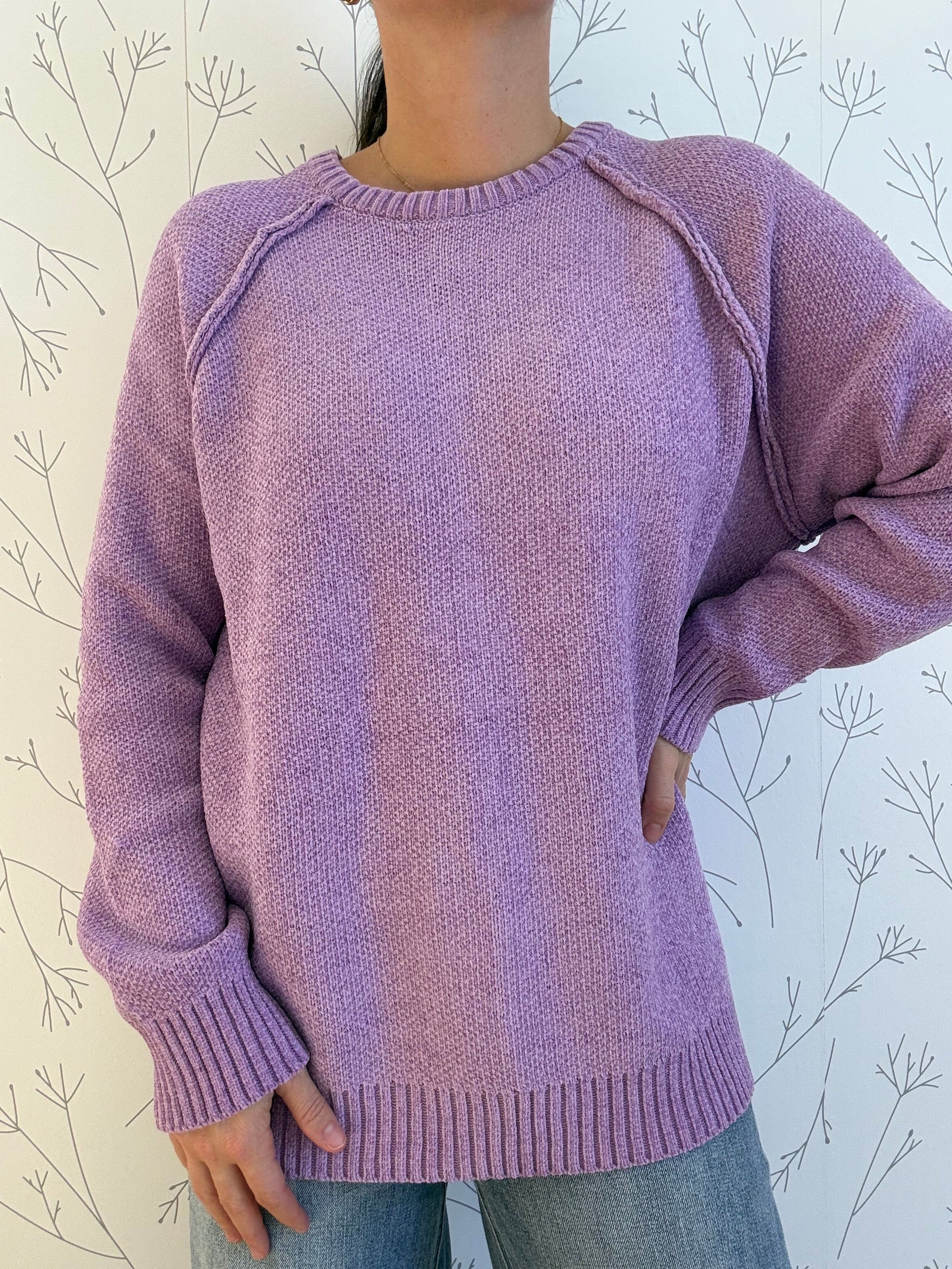 Sophie Chenille Sweater Top – 3 jems boutique