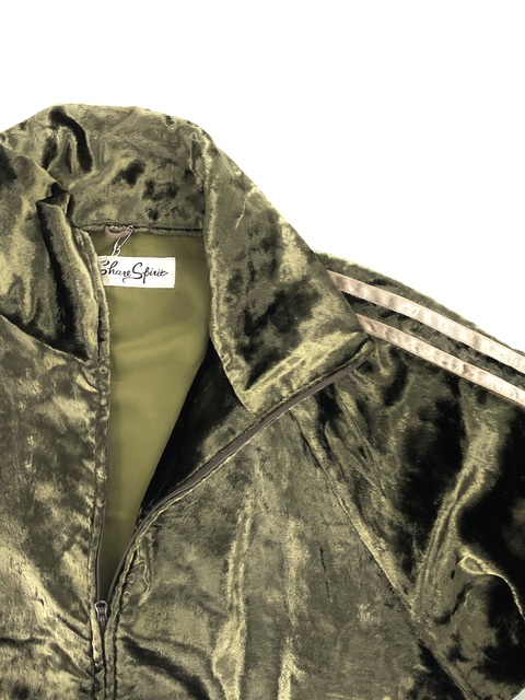 SHARE SPIRIT VELVET TRACK JACKET - セレクトショップ0262BAY 通販と