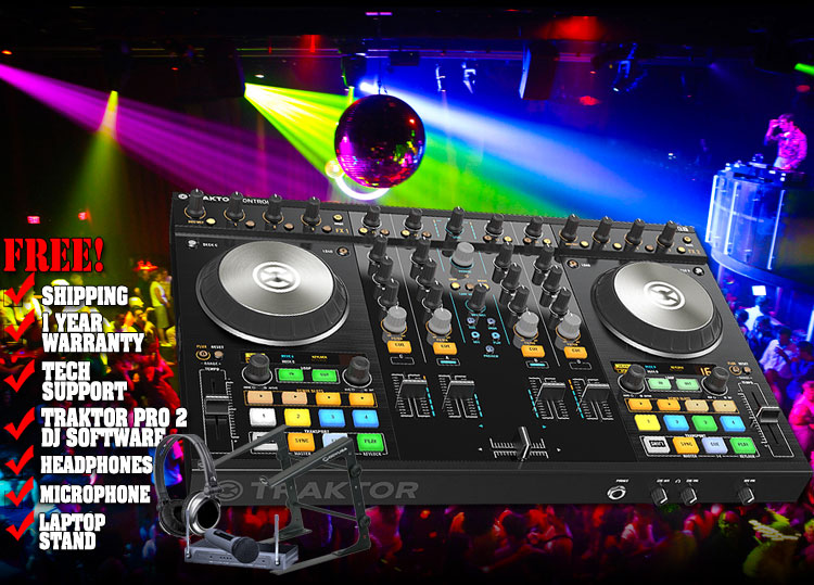 Native Instruments Kontrol S4 MK2 Digital DJ Controller