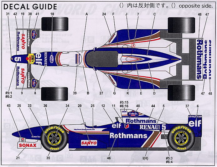 Williams FW18 World Champion 1996 (Metal/Resin kit) - HobbySearch