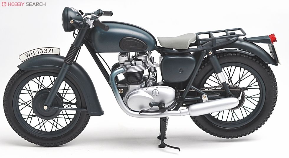 トライアンフ TR6 `大脱走` スティーブ マックイーン (ミニカー